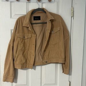 Cropped Corderoy Jacket
